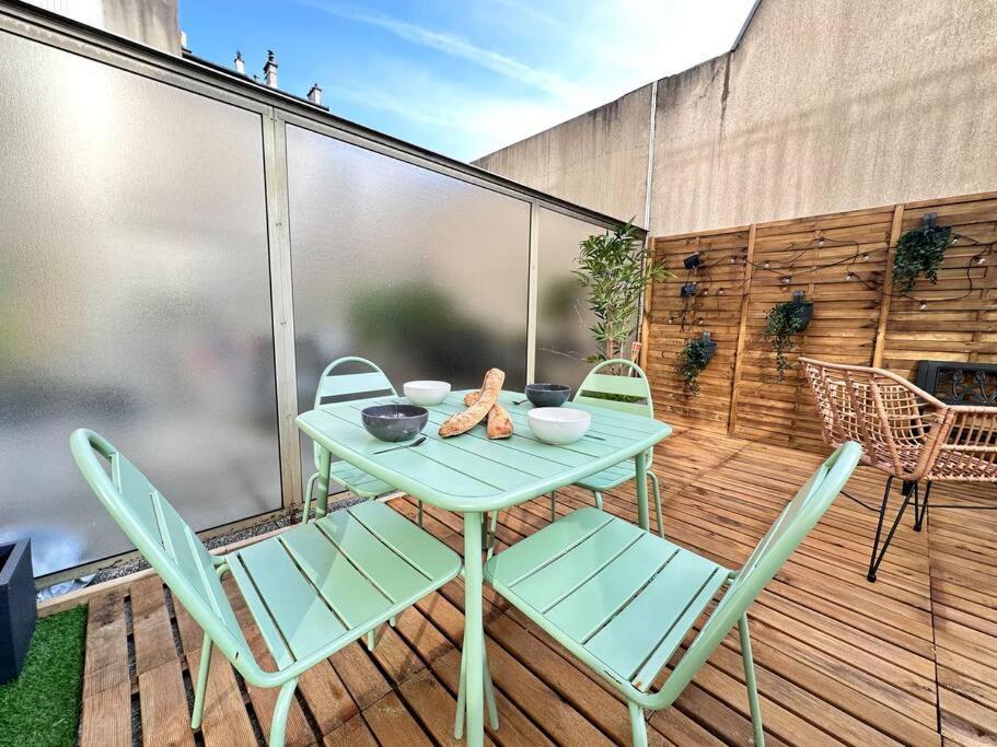 Drouet D'Erlon Duplex Spacieux, Terrasse Au Centre Reims Exterior foto